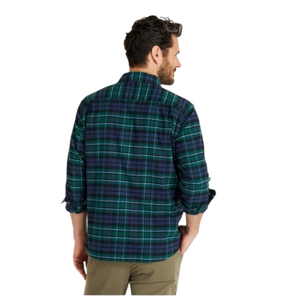 LL BeanFlex® Men’s All-Season Flannel Shirt, Traditional Untucked Fit,  LT - Picture 4 of 16